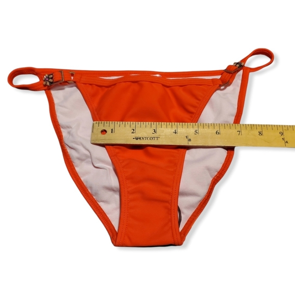 Cia Maritima NWT Orange Bikini Jeweled Bottom L - Picture 10 of 14